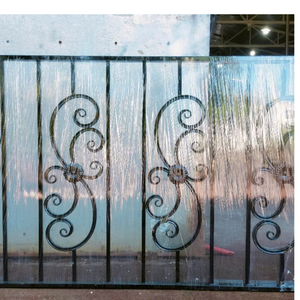 Descubra los mejores barandales artísticos de hierro forjado diseñados para brindar una belleza sofisticada y máxima seguridad a cualquier hogar. - Product Image 1