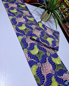 Tissu en coton imprimé africain et Ankara au mètre, matière colorée pour la couture de vêtements et l'artisanat - Product Image 2