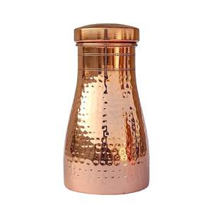 Copper water bottle for clean and natural hydration durable metal drinkware for everyday use <b>at</b> <b>home</b> and <b>work</b> - Product Image 1