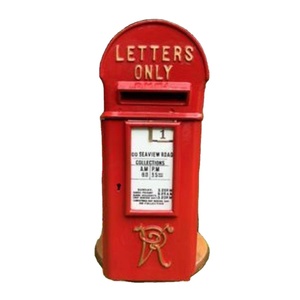 Decorative Garden Letter <b>Box</b> Mails <b>Parcel</b> Greetings Wishing Invitation Letter Cars Receiving Garden Red Post <b>Box</b> <b>Outdoor</b> Decors - Product Image 1