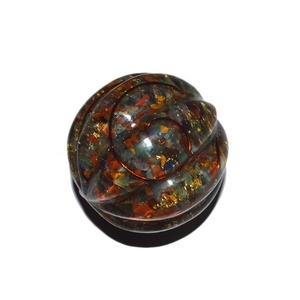Wholesale Natural Quartz <b>Crystal</b> Bamboo Stone <b>Ball</b> Healing Decoration - Product Image 4