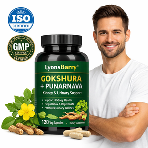 Capsules Gokshura + Punarnava – Soutien Rénal et Urinaire – Marque Privée OEM GMP - Product Image 2
