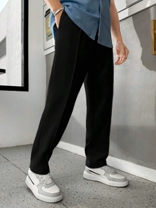 High Quality Men's Mid Waist Eco-Friendly Breathable Lightweight Jogging <b>Trousers</b> Casual <b>Plus</b> <b>Size</b> Waterproof Elastic Waist - Product Image 3