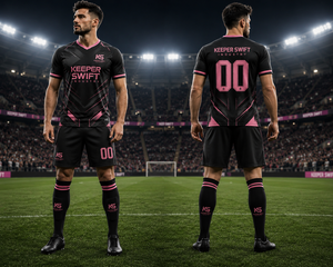 Conjunto de Uniforme de Fútbol Personalizado con Impresión por Transferencia de Calor, 100% Poliéster Transpirable, Pantalón Corto, Uniforme de Fútbol OEM ODM, Ropa Deportiva para Equipos - Product Image 4