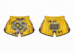 Shorts de Muay Thai personnalisés en satin de polyester avec design par sublimation, pour hommes, pour la boxe, le combat, séchage rapide, équipement d'entraînement - Product Image 4