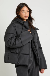 Abrigo Acolchado de Invierno para Mujer, Transpirable, de Punto, Nuevo Diseño OEM, Venta Caliente, Personalizado, con Capucha, Talla Personalizada, 100% Poliéster - Product Image 6