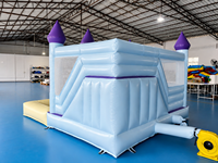 Château gonflable géant personnalisé pour enfants avec toboggan, château gonflable en PVC pour l'intérieur et l'extérieur, pour les fêtes et les jeux