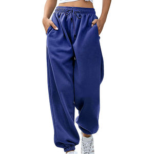 Vêtements de sport, ensemble de jogging, pantalon baggy pour femmes avec poches, pantalon cargo en tricot hip-hop pour filles, vêtements pour femmes - Product Image 2