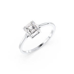 REYES Luxury GRA Certified <b>925</b> Sterling <b>Silver</b> 1.12Ct Moissanite Solitaire <b>Ring</b> Wholesale Wedding Promise <b>Rings</b> For Women - Product Image 1