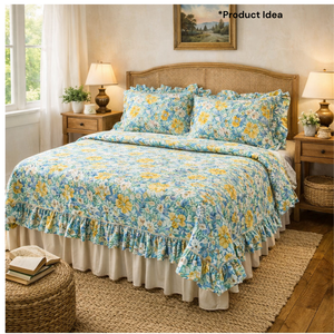 Algodón Puro Tejido a Mano con Estampado de Bloques Indio, Diseño Artesanal Bohemio Moderno, Lavable, Ecológico, Duradero y Suave, Venta al Por Mayor Premium - Product Image 3