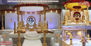 Mandap บอลลีวูดสำหรับงานแต่งงาน Punjabi งานแต่งงานสไตล์ Sikh พิธีแต่งงานสไตล์ Mandap Punjabi ราคาไม่แพงสหรัฐอเมริกา - Product Image 3