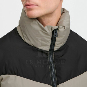Best Selling Lightweight Men Casual Bubble <b>Jacket</b> Stand Zipper Front Waterproof Eco-Friendly Latest Design <b>Cheap</b> Price Custom - Product Image 5
