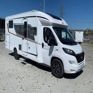 Neatly Used Classic <b>White</b> Motorhome With Bed Kitchen Bathroom Air Conditioning And Entertainment System For 4-6 Persons - Product Image 3