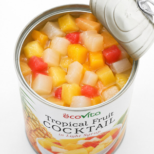 Hot Sale Factory In Vietnam Cheap Price Top Notch Quality Canned Mixed Tropical Fruits Packed in 30oz Can - Product Image 4