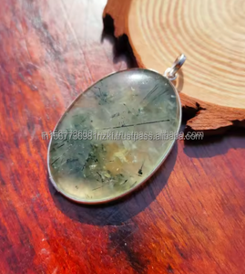 Colgante de piedras preciosas de Plata de Ley 925 hecho a mano de alta calidad, abalorio con forma de amantes para regalo de Festival de cumpleaños de mujer - Product Image 2