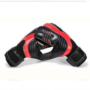 Guantes de Portero de Fútbol Profesionales, Palma de Látex Completo, Guantes de Fútbol Transpirables de Malla para Hombres y Niños - Product Image 2