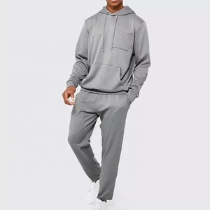 Conjuntos Deportivos de Invierno para Hombre, con Logotipo Personalizado, Pantalones Deportivos Holgados de Felpa de Algodón, Estilo Cargo - Product Image 6