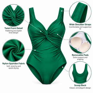 Trajes de Baño para Mujer Tallas Grandes al por Mayor, Ropa de Baño Inclusiva para Curvas y Minoristas de Ropa con Amplia Gama de Tallas para Compradoras - Product Image 6
