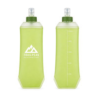 Fabricant de gourdes souples personnalisées avec logo, écologiques, 150 ml, 250 ml, 500 ml, bouteille d'eau de sport pliable en TPU
