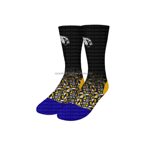 2023 ODM OEM calcetines de tamaño XL de alta calidad de diseño personalizado para hombres y mujeres técnica SUBLIMATED equipo de fútbol americano para deportes - Product Image 2
