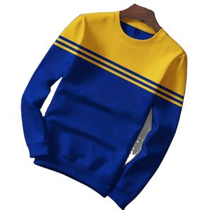 สเวตเชิ้ตสำหรับผู้ชายผ้าคอตตอนแขนยาวคอกลมระบายอากาศได้ดีวัสดุผ้าฝ้าย100% ขนาดใหญ่สำหรับฤดูหนาว - Product Image 5