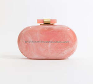 Elegante bolso de mano de resina hecho a mano para mujer, perfecto para bodas y fiestas nocturnas, artesanías de resina - Product Image 3