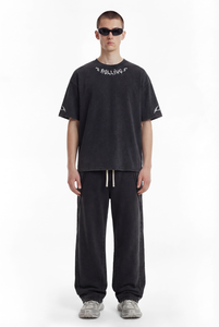 Y2K Acid <b>Wash</b> Streetwear Oversized T-Shirts Custom Print Logo Loose Fit Drop Shoulder Tee Short Sleeves Vintage Stylish T-Shirt - Product Image 6