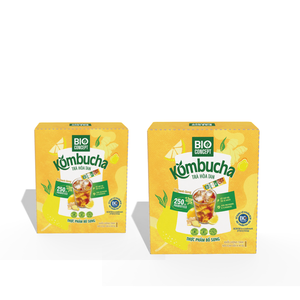 Free Samples Pre Mix Drink 3in1 Dried Fruit Duplex Paper Boxes Cozy Tea 4in1 Banana Matcha Milk Tea Banana Flavor - Product Image 2