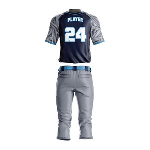 Best Quality Lightweight Comfortable <b>Baseball</b> Uniforms Affordable Price Custom Logo and Design Printing <b>Baseball</b> Uniform Sets - Product Image 2