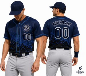 เสื้อเบสบอล SINEWY SPORTS สำหรับผู้ชาย แบบสั่งทำพิเศษ ปักลาย ระบายอากาศได้ดี ผ้าโพลีเอสเตอร์ 240 กรัม แขนสั้น ใส่ได้ทุกฤดู ทรงปกติ ไซส์พลัส - Product Image 6