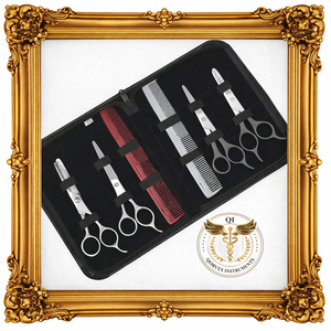 ชุดกรรไกรตัดผมสำหรับช่างตัดผมมืออาชีพ พร้อมซองหนัง - Product Image 1