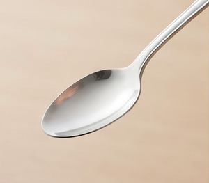 Juego de cucharas de té de acero inoxidable con acabado pulido espejo, mango largo, diseño minimalista, apto para lavavajillas, para uso en utensilios de cocina y vajilla. - Product Image 2