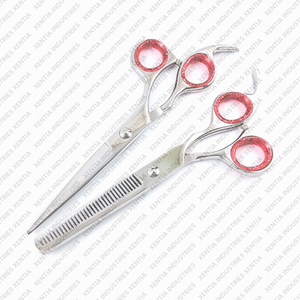 2pcs Hair Scissors 6 Inch Barber Salon Cutting Shears Professional Hairdressing Stainless Steel Scissors Surgical Instrument - Product Image 2