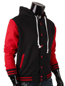 Vestes de sport tendance roses pour hommes en velours côtelé - Product Image 2