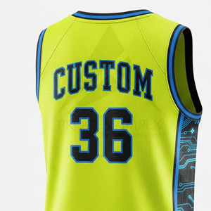 Maillot de basket-ball professionnel, design personnalisé, tissu en mesh, uniforme sportif respirant, séchage rapide, vêtements d'équipe - Product Image 3