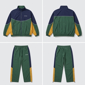 Conjunto Deportivo Impermeable para Mujer, Chaqueta Cortavientos y Pantalones Jogger con Capucha, Venta al Por Mayor - Product Image 2
