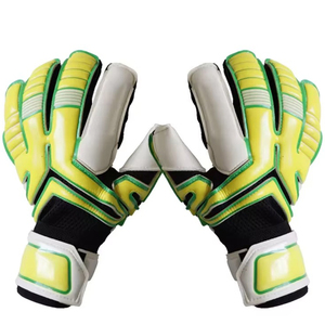 Gants de gardien de but en cuir professionnels au design populaire – Respirants, antidérapants et offrant une protection complète des doigts, nouveau design - Product Image 1