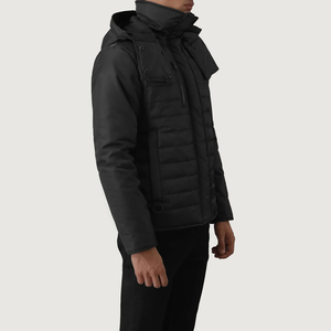 Winter Waterproof Outwear Warm <b>Fleece</b> Hooded Casual Parka Men Hooded <b>Thick</b> <b>Fleece</b> Warm Casual Thicken Cotton <b>Jacket</b> Winter Parka - Product Image 4
