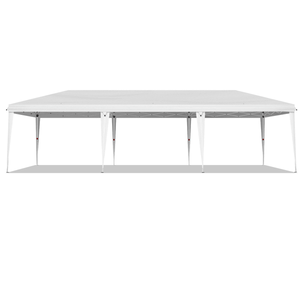 Tenda Pop-up Portatile 10x30ft per Eventi all'Aperto, Feste, Matrimoni, Compleanni e Lauree - Colore Bianco - Product Image 6