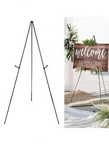 Support de peinture, chevalet à cadre métallique, présentoir pour la maison, support de signalisation pour bureau, chevalet de présentation pour le commerce de détail, présentoir pour salle d'exposition - Product Image 4