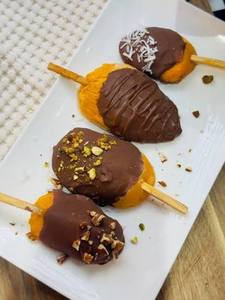 Frozen Chocolate Coated Mango <b>Bites</b> | Premium Frozen Mango Snack with Rich Chocolate - Product Image 1