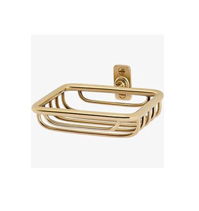 Classic Brass Soap Rack Bathroom & <b>Living</b> Area Handwash Soap Rack Tray Bathroom Accessories At Lowest Cost - Product Image 2