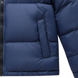 Chaqueta de Invierno Acolchada para Hombre, Corte Ajustado, Cuello Alto, Cierre de Cremallera, Diseño Casual, Personalizable con Estampado y Etiqueta - Product Image 5