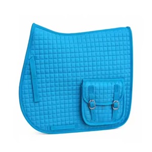 Selle de cheval sur mesure tout usage confortable avec bande de maintien en gel de silicone antidérapante en peau de mouton, design écologique, prévient les blessures - Product Image 1