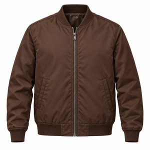 Chaquetas Bomber para Hombre con Bolsillos Laterales con Cierre, Servicio OEM, Chaqueta Bomber Nueva Llegada 2026, Ropa de Invierno - Product Image 3