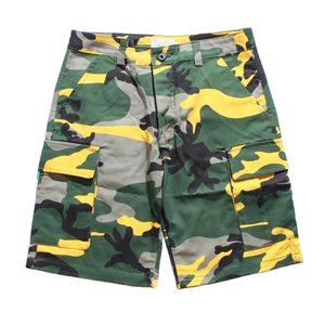 Nuevos pantalones cortos de moda para hombre, pantalones cortos informales con estampado de camuflaje personalizado con varios bolsillos de talla grande, disparos de carga a precios muy razonables - Product Image 5