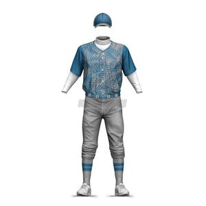 Uniforme de Béisbol de Tela Transpirable de Poliéster con Textura Suave, Diseño Elegante y Duradero, Opciones Personalizables - Product Image 5