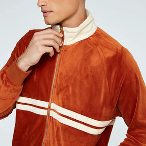 Conjunto Deportivo de Terciopelo Personalizado, Estilo Urbano, para Hombre, de Alta Calidad, 2 Piezas, Ligero, Holgado, de Lujo - Product Image 6