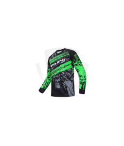 Maillot de motocross à manches longues imprimé par sublimation, unisexe adulte, séchage rapide, personnalisé pour équipe de course, professionnel, anti-UV - Product Image 1
