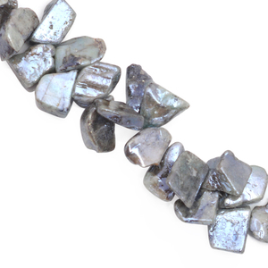 Pulsera de Esmeraldas Naturales Clásicas con Cuentas Irregulares, Plata de Ley 925, Gema Lisa Hecha a Mano, Venta al por Mayor, Moda para Fiestas - Product Image 3